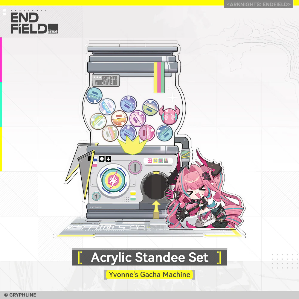 Arknights: Endfield · Acrylic Standee Set - Yvonne's Gacha Machine