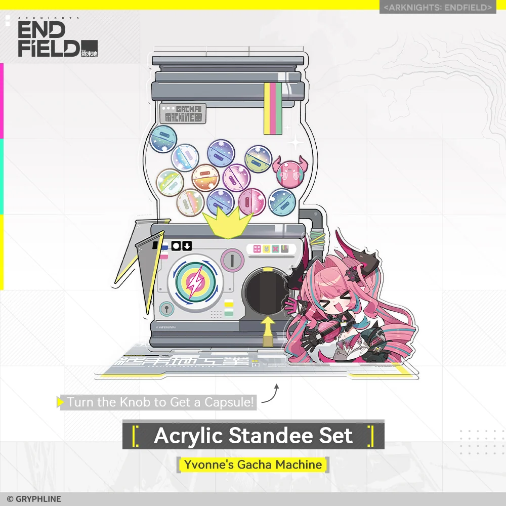 Arknights: Endfield · Acrylic Standee Set - Yvonne's Gacha Machine - Image 2