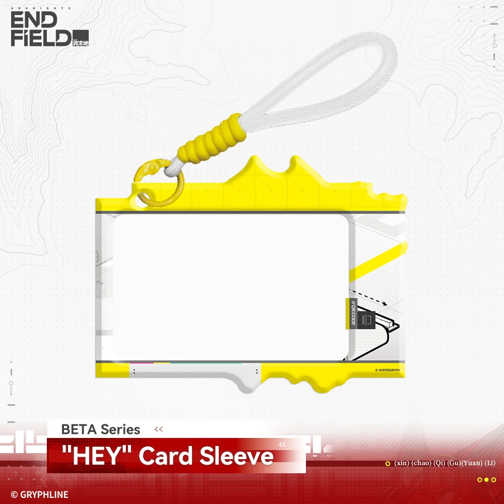 Arknights: Endfield · BETA Series "HEY" Card Sleeve - Image 3