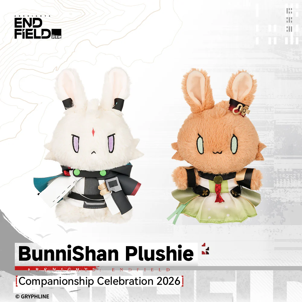 Arknights: Endfield - BunniShan Plushie - Companionship Celebration 2026