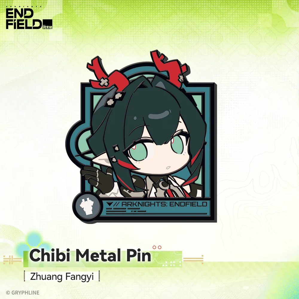 Arknights: Endfield - Chibi Metal Pin - Springwake Pavilion - Image 2