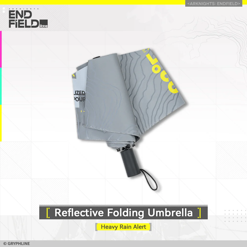 Arknights: Endfield · Reflective Folding Umbrella - Heavy Rain Alert