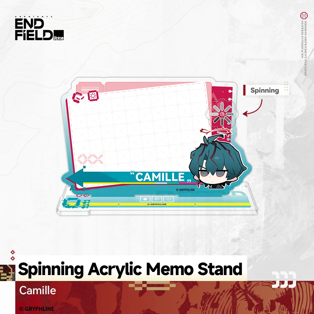 Arknights: Endfield - Spinning Acrylic Memo Stand - The Lost Heirloom Inn - Image 3