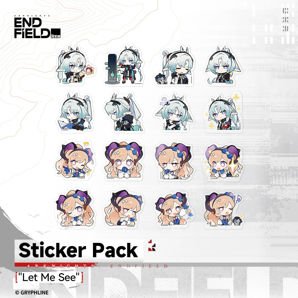 Arknights: Endfield - Sticker Pack - "Let Me See"