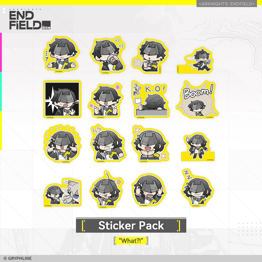 Arknights: Endfield · Sticker Pack - "What?!"