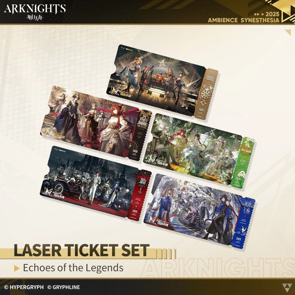 Arknights · Laser Ticket Set - Echoes of the Legends